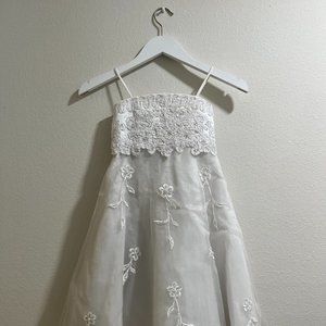 David's Bridal Flower Girl Dress